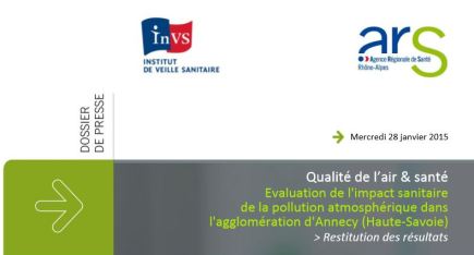 InVs et ARS qualité de l'air et santé