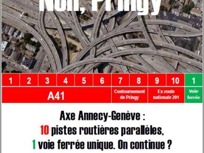 Participez à l’enquête publique sur l’élargissement de la A41 à 2X3 voies entre Annecy Nord et Saint-Martin de&nbsp;Bellevue