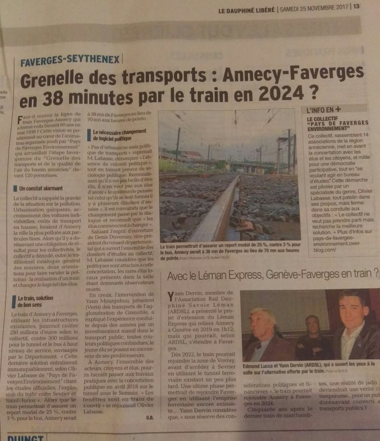 Conf Faverge DL 25 11 2017