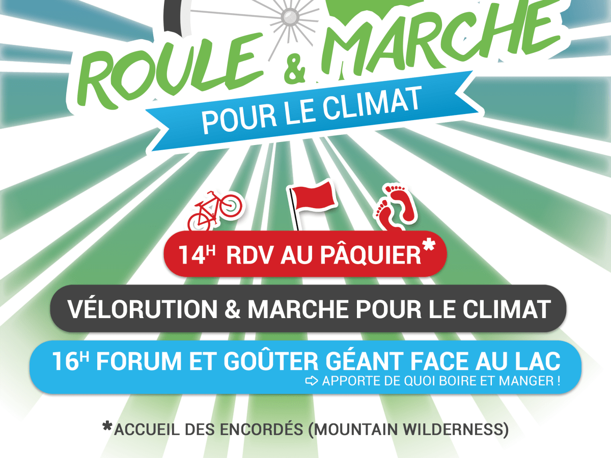 ROULE & MARCHE POUR LE&nbsp;CLIMAT
