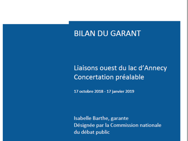 Les bilans de la concertation&nbsp;LOLA